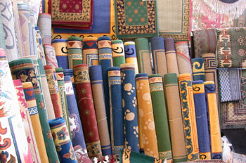 Tienda de alfombras