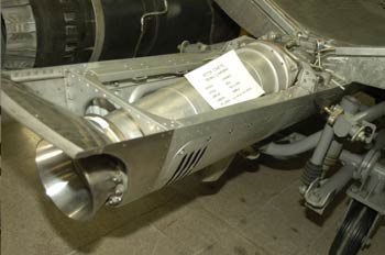 Motor Cohete Mod. G-841-844, Museo del Aire de Madrid