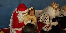 Los Reyes Magos visitan el colegio