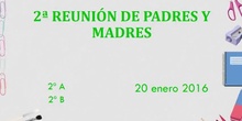 2ª Reunión General de padres y madres