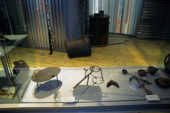 Utensilios domésticos: útiles de cocina campesina, Museo del Pue