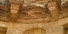 Fachada del Templo de las Ofrendas, Jarash, Jordania
