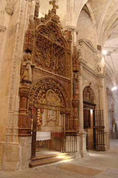Reja de la Capilla Vieja de San Julián, Catedral de Cuenca, Cast