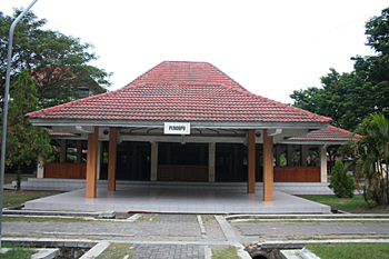 Pabellón de música, Jogyakarta, Indonesia
