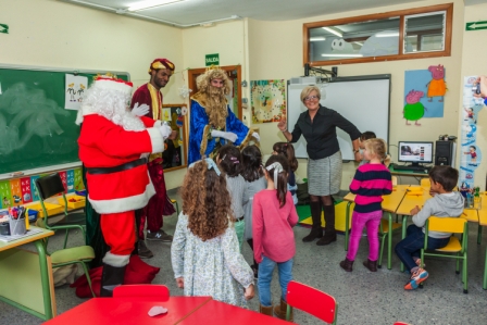 Los RRMM y Papá Noel en INF 5A 30