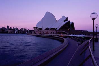 vista de la ópera de Sidney, Australia