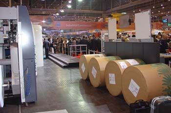 Bobinas embaladas listas para su empleo