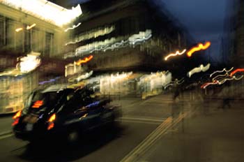 Wardour Street por la noche, Londres