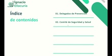 Delegados de prevención y Comité de Seguridad y Salud