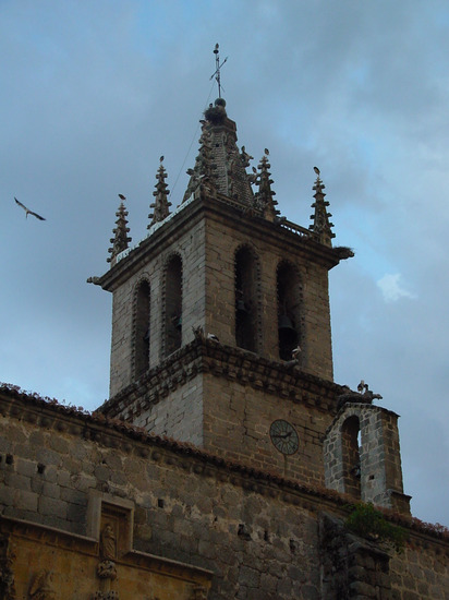 Campanario de iglesia en Colmenar Viejo