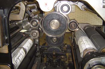 Engranajes de uns rotativa