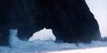 Hole in the rock en la Bahía de Islas, Nueva Zelanda