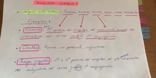 Análisis de verbos