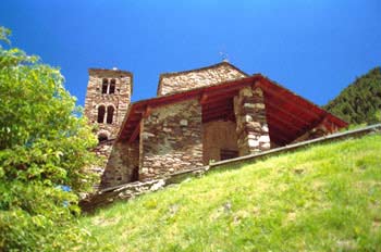 Iglesia de Sant Martí de La Cortinada, Principado de Andorra
