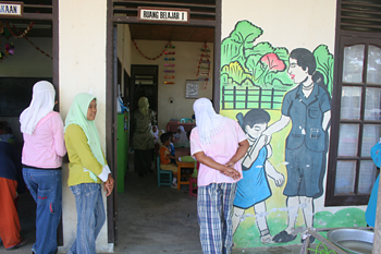 Escuela infantil, Melaboh, Sumatra, Indonesia