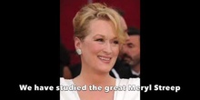 Meryl Streep 8-M English