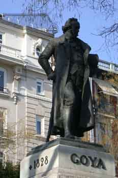 Estatua de Francisco de Goya, Madrid