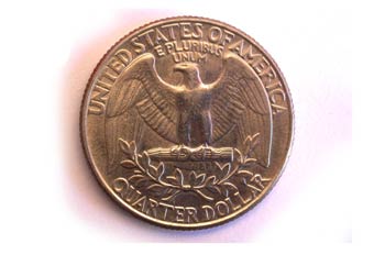 Moneda de cuarto de dólar, cruz, Estados Unidos de América