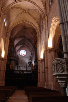 Nave de la Catedral de Burgo de Osma, Soria, Castilla y León