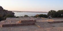 Restos edificación, Philae, Egipto