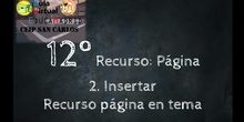12 VT 2 Insertar Recurso Página en el Tema