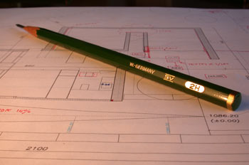 Lápiz de grafito 2H