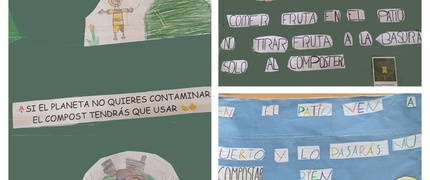 Huerto, compost y desayuno sano 3º A