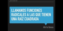 Funciones Radicales