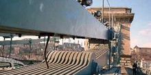 Estructura del Puente de las cadenas, Budapest, Hungría