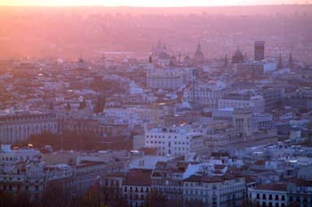 Vista panorámica de Madrid, Madrid