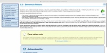 5.2. Sentencia Return. Prof. Ingeniero Informático Eduardo Rojo Sánchez