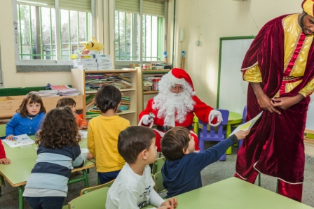 Los RRMM y Papá Noel en INF 4C 3