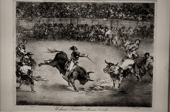 El famoso americano Mariano Ceballos, de Goya, Huesca