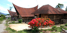 Pueblo de Batak, Sumatra, Indonesia