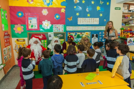 Los RRMM y Papá Noel en INF 4A 16