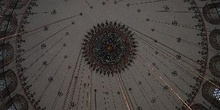 Cúpula en Rüstem Pasa Camii, Estambul, Turquía