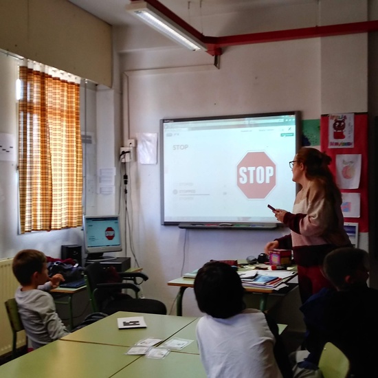 Plickers en el Aula de Inglés 8