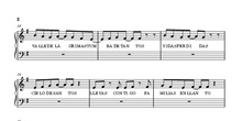 Proyecto Reconciliatio. Partitura Britten