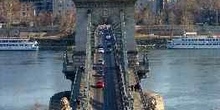 Puente de cadenas, Budapest, Hungría