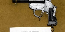Pistola de señales Coruña 1 Pulg., Museo del Aire de Madrid