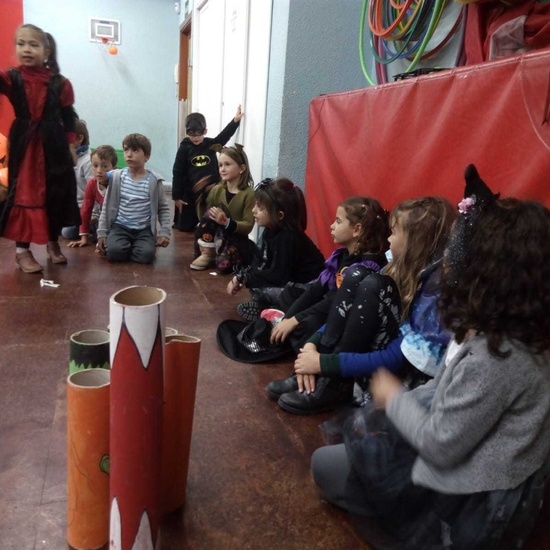 2018_10_31_1º disfruta terrorificamente en Halloween_CEIP FDLR_Las Rozas 10