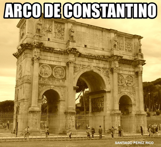 Roma - El arco de Constantino