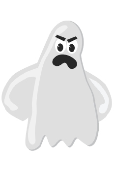 Fantasma enfadado