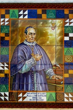 San Bartolomé. Homenaje a San Antonio María Claret