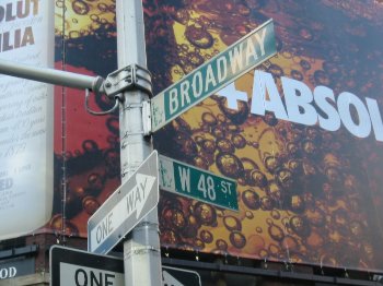 Señales de tráfico en Nueva York