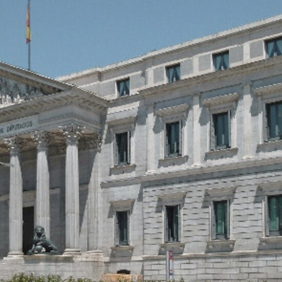 Fachada Congreso de los Diputados
