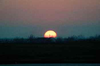 Puesta de sol, Budapest, Hungría