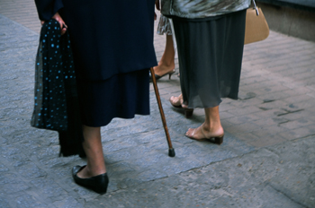 Pies y piernas de señoras, Lugo, Galicia