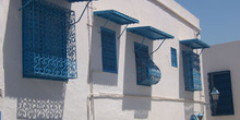 Fachada, Sidi Bou Said, Túnez