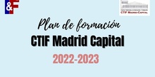 Plan de formación CTIF MADRID CAPITAL